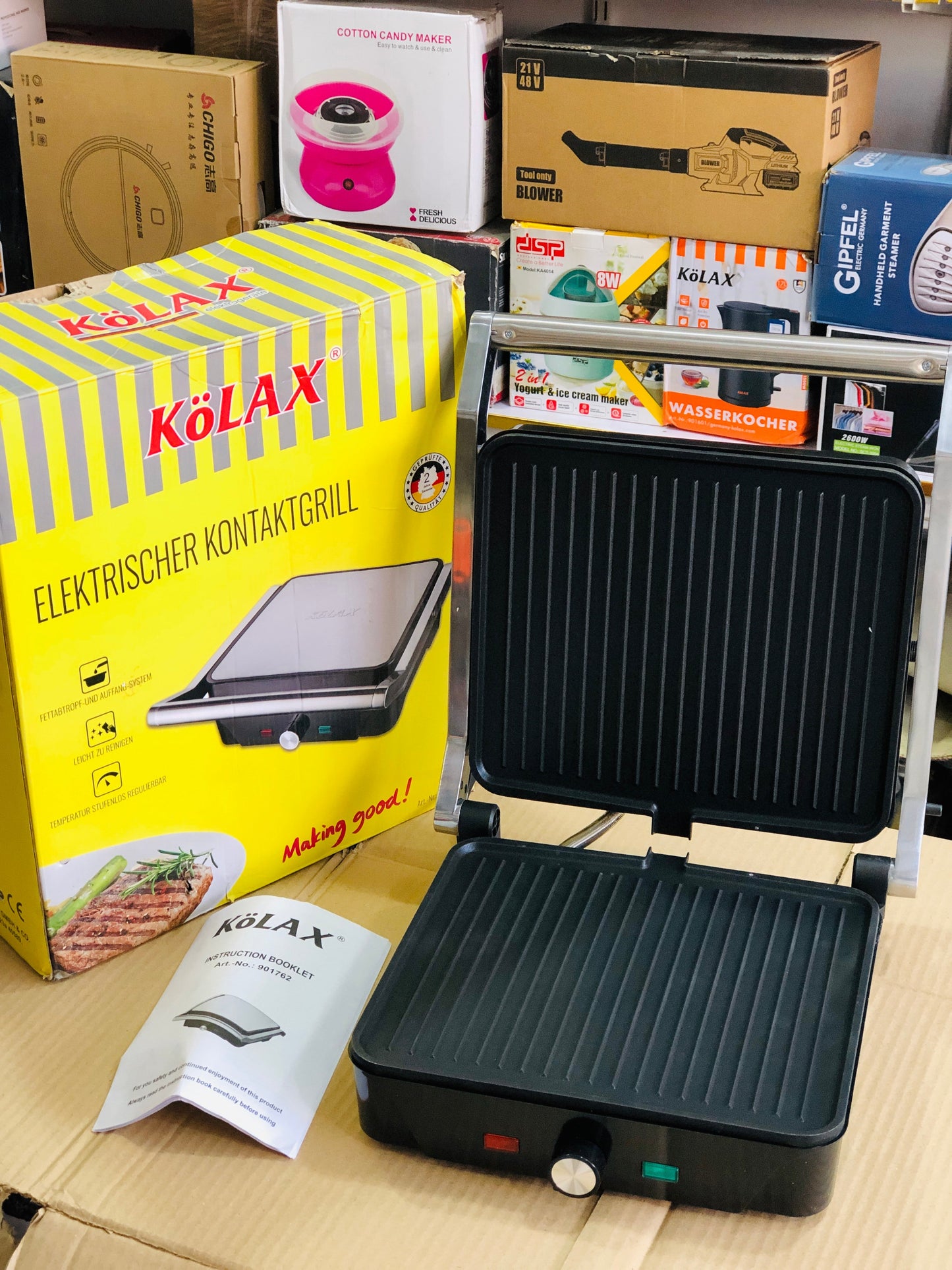 Kolax Electric Contact Grill 901762