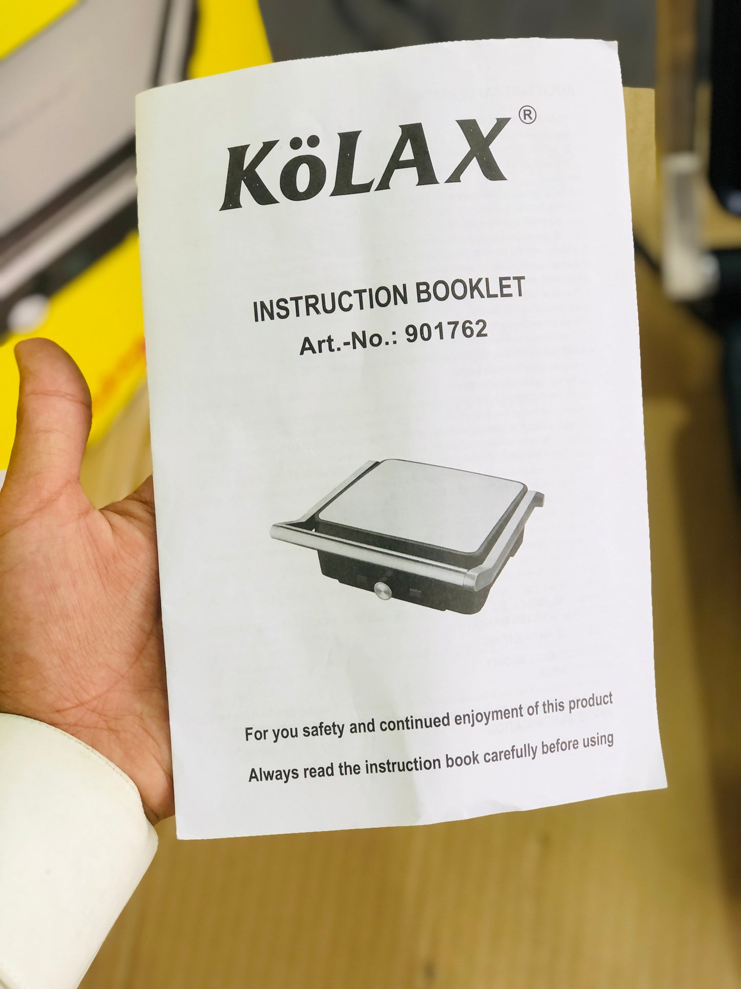 Kolax Electric Contact Grill 901762