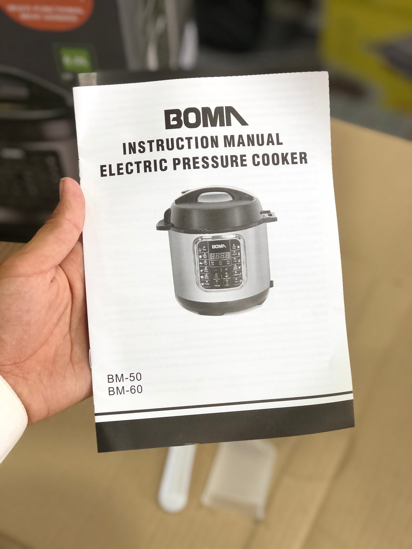BOMA 6L Multifunction Electric Pressure Cooker