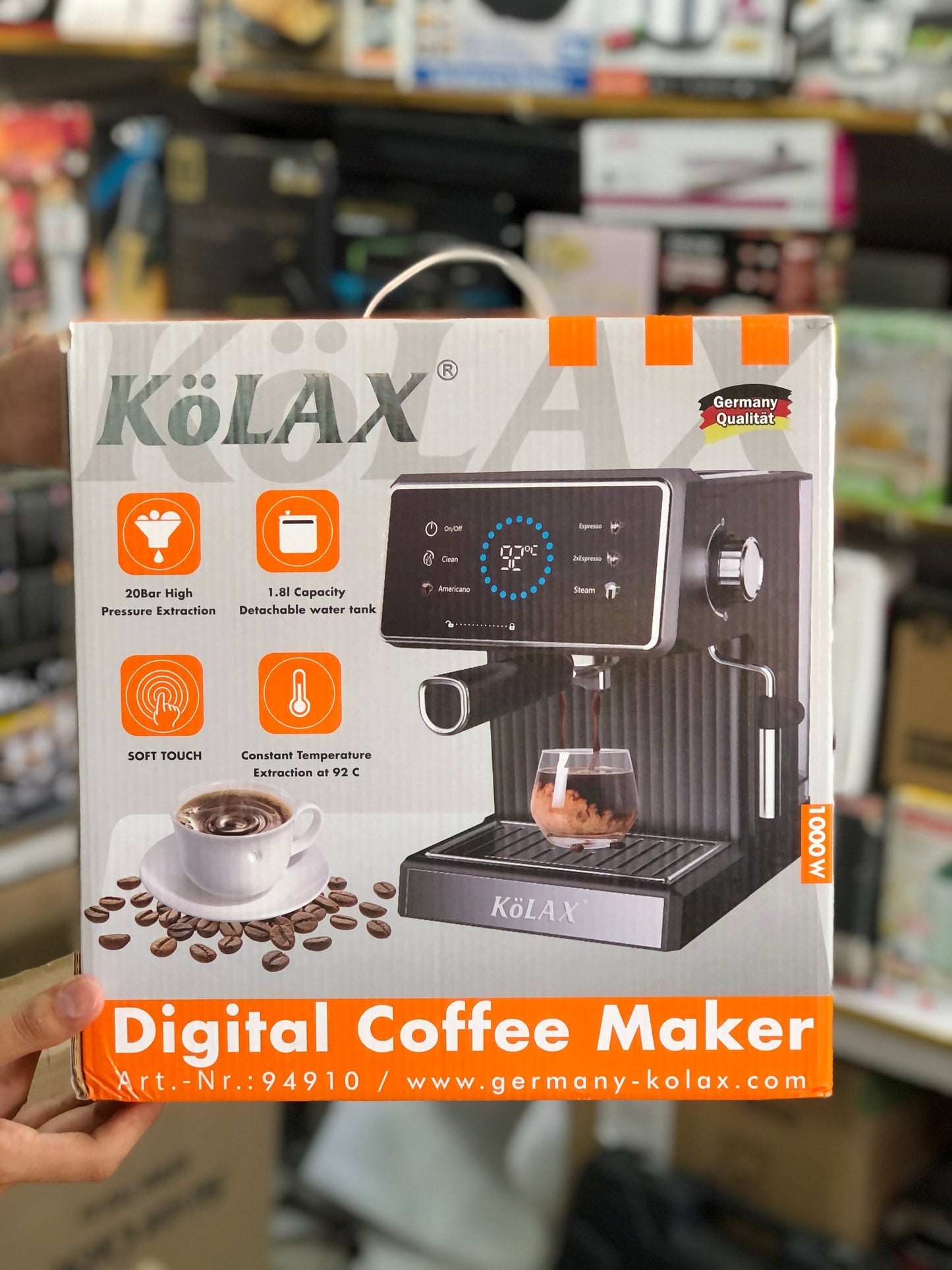KoLAX Digital Espresso Machine
