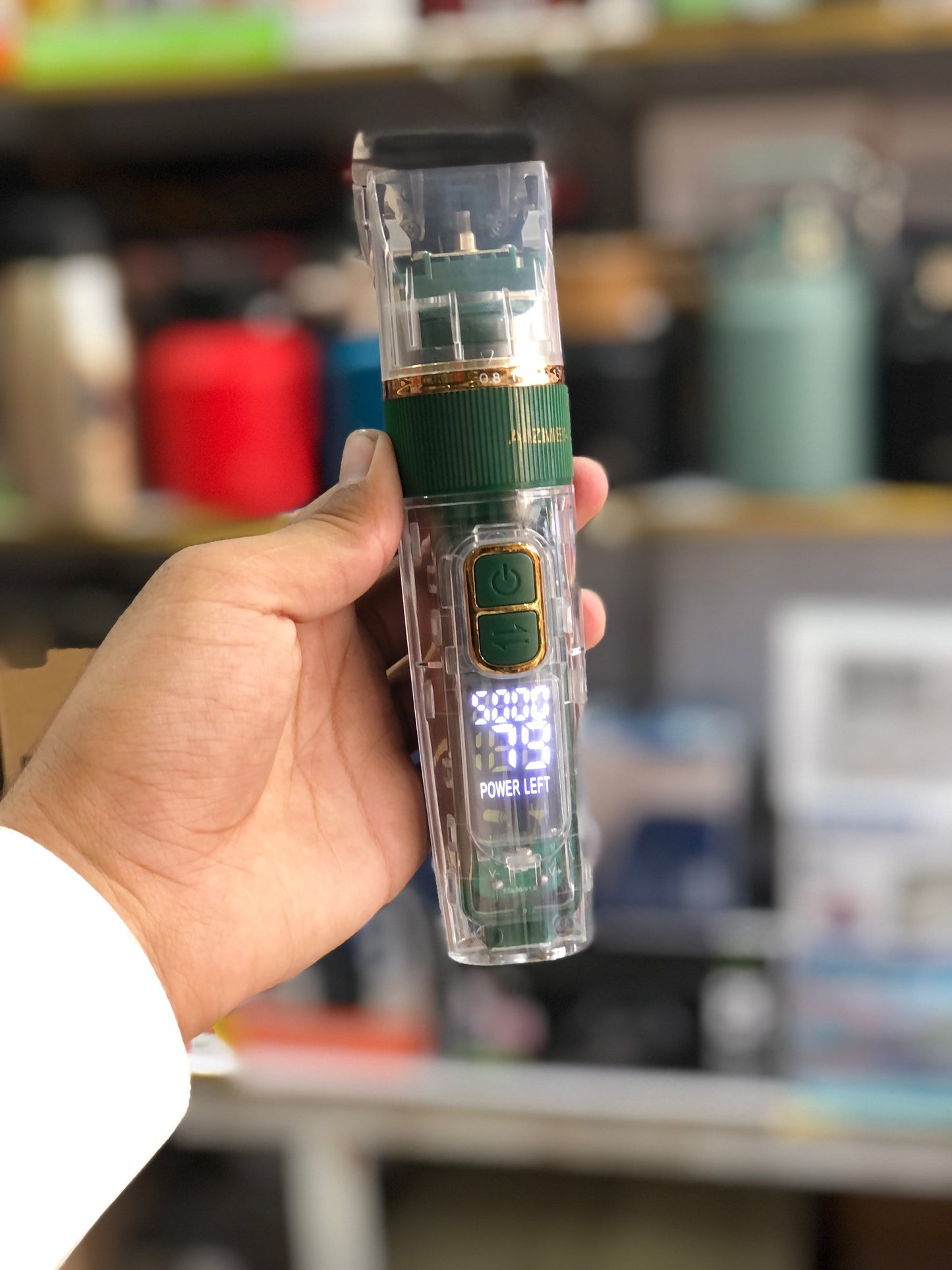 AIZMEN Transparent Hair Trimmer