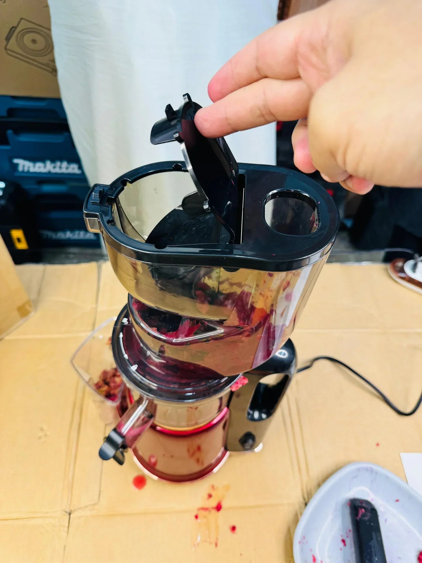 Lot Imported Easydo Wide Mouth Cold Press Slow Juicer