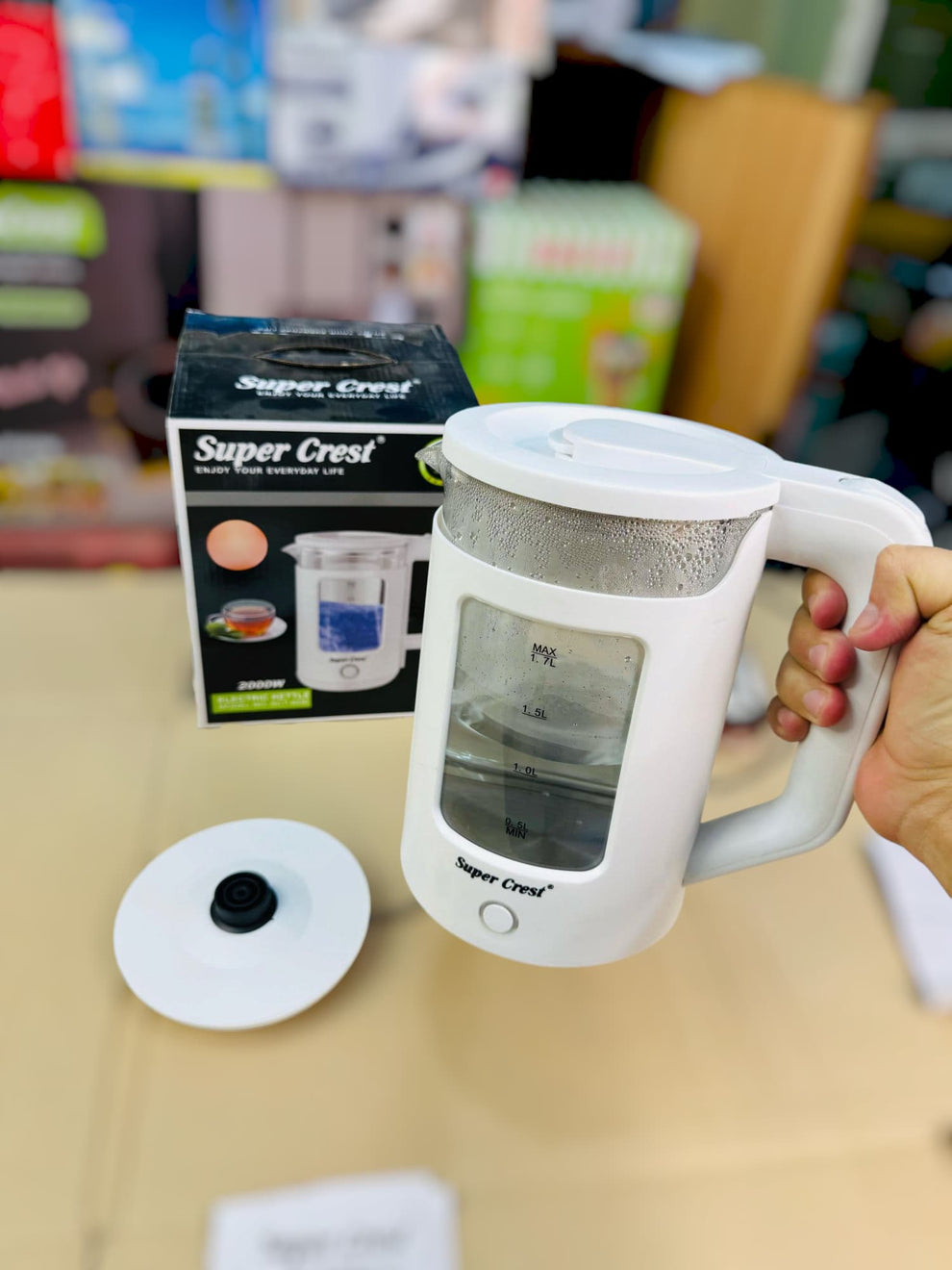 Super Crest kettle 1.7 L SCT- 400