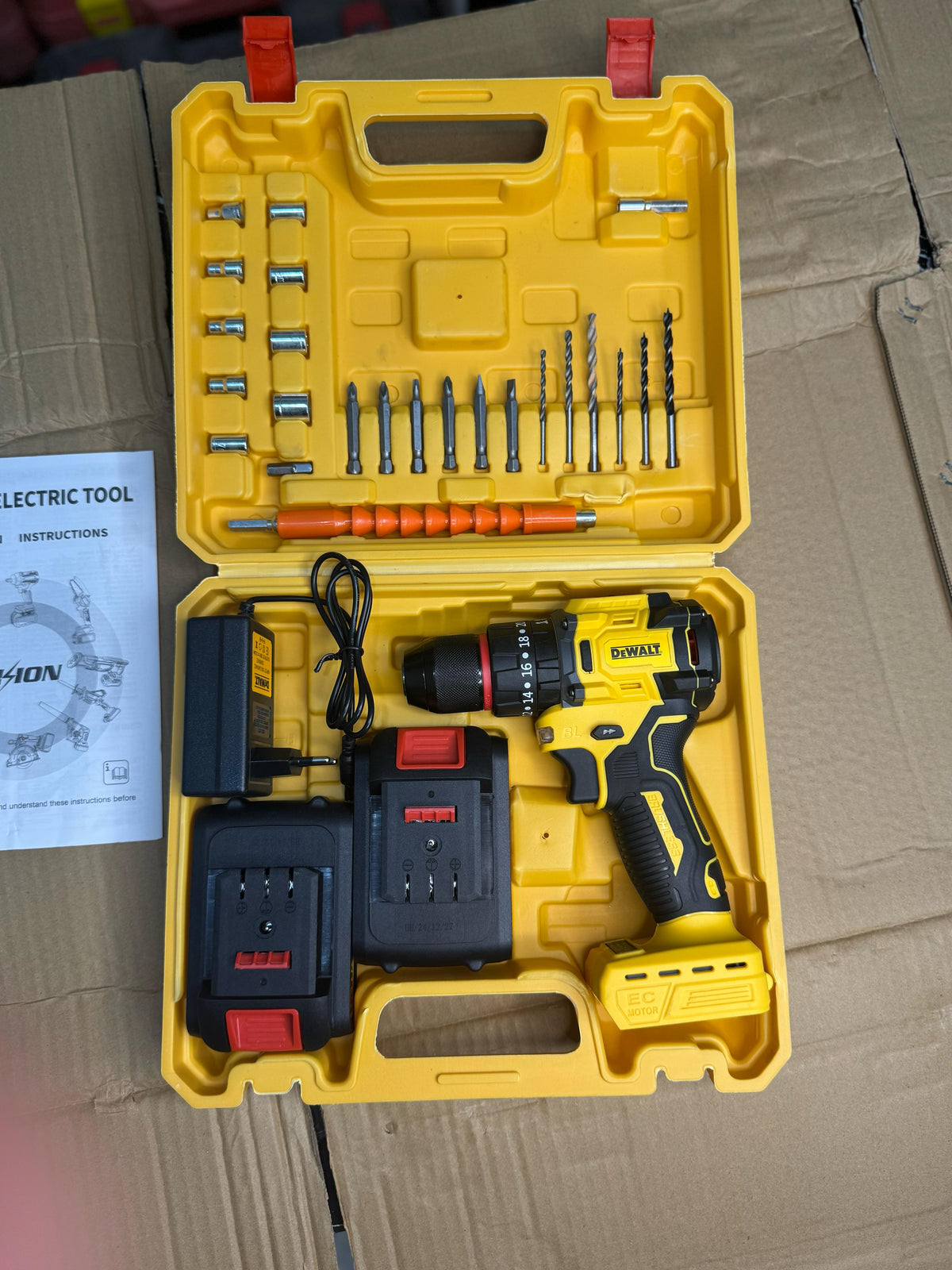 Dewalt brushless commercial drill machine set 36v