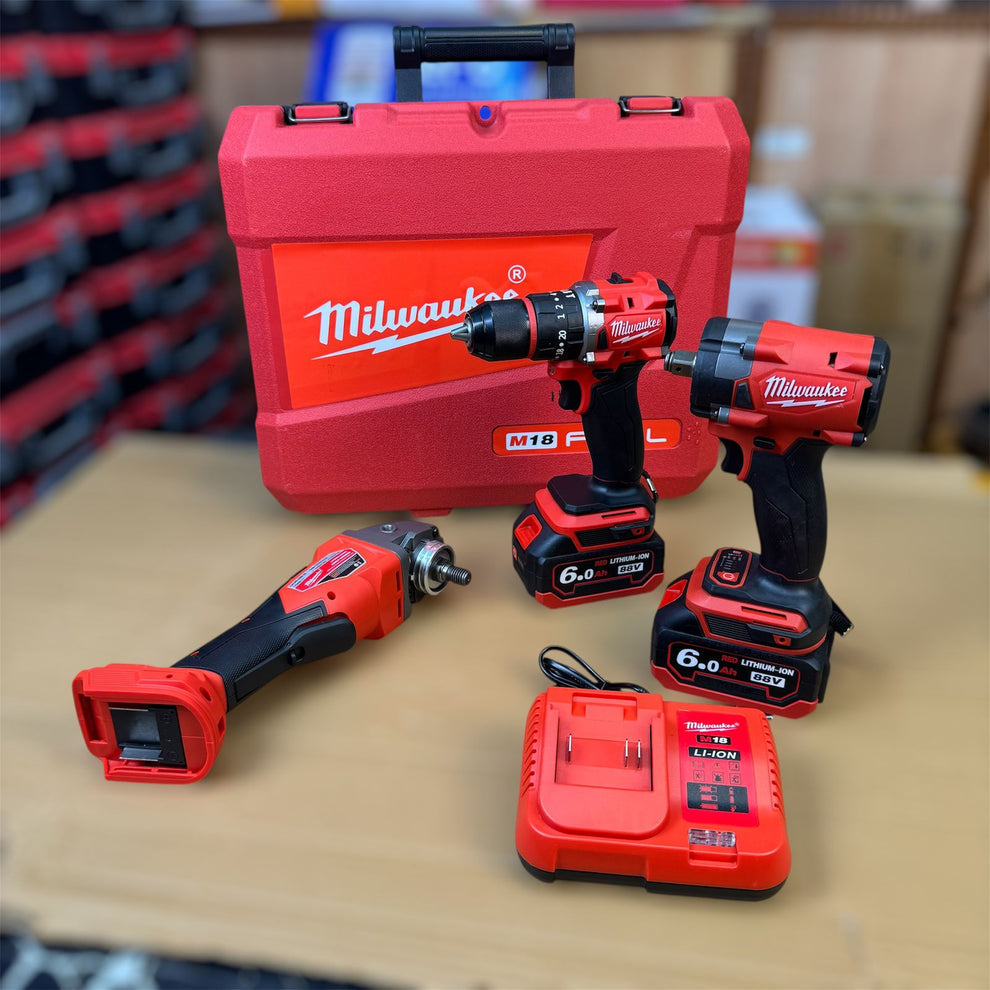 Milwaukee 3 in 1 Toolkit Set
