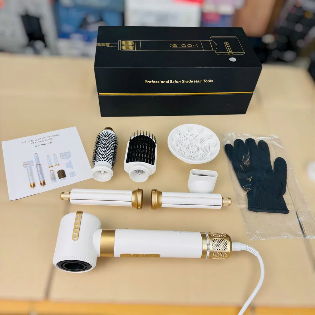 Imported 7 in 1 Leafless Professional Hair Styling Set
