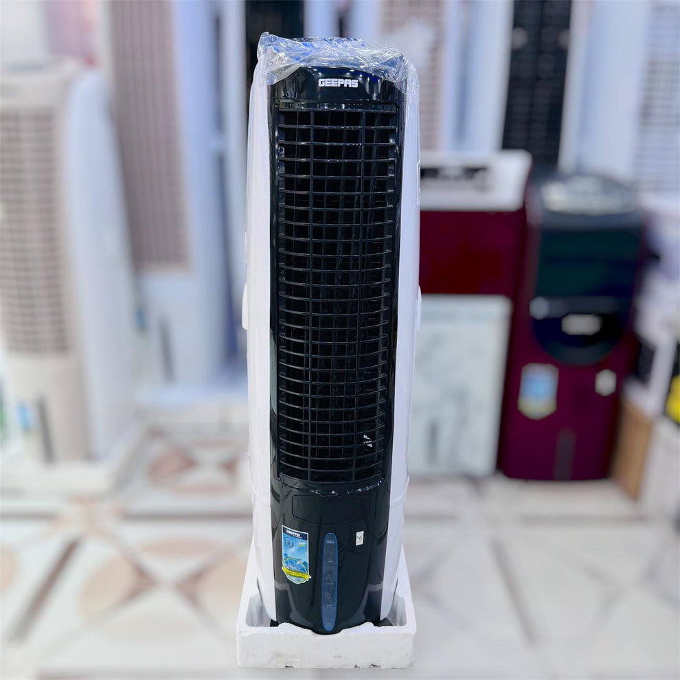 Geepas Tower Air Cooler With Remote & LED Screen Control