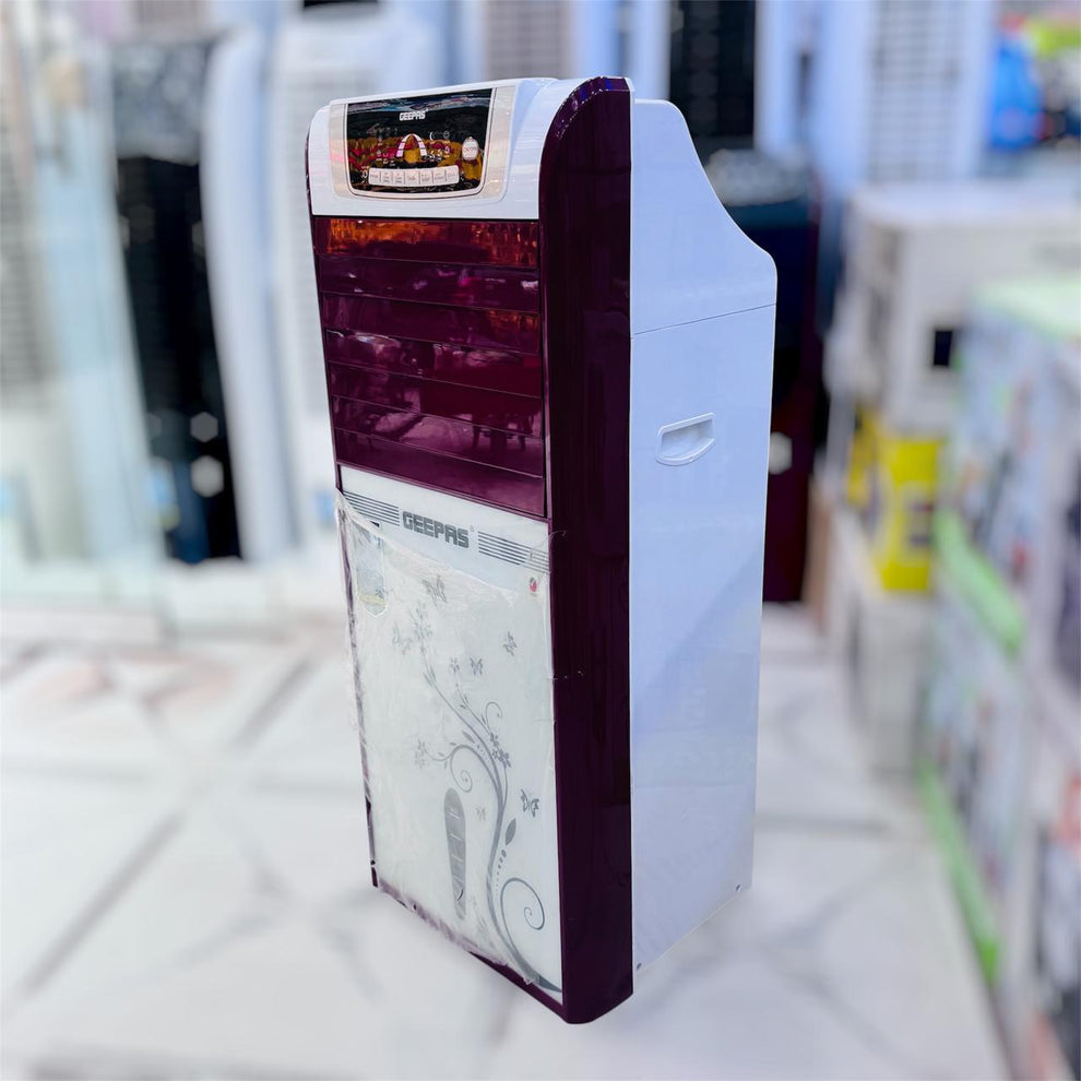 Geepas Tower Air Cooler With Remote & LED Screen Control