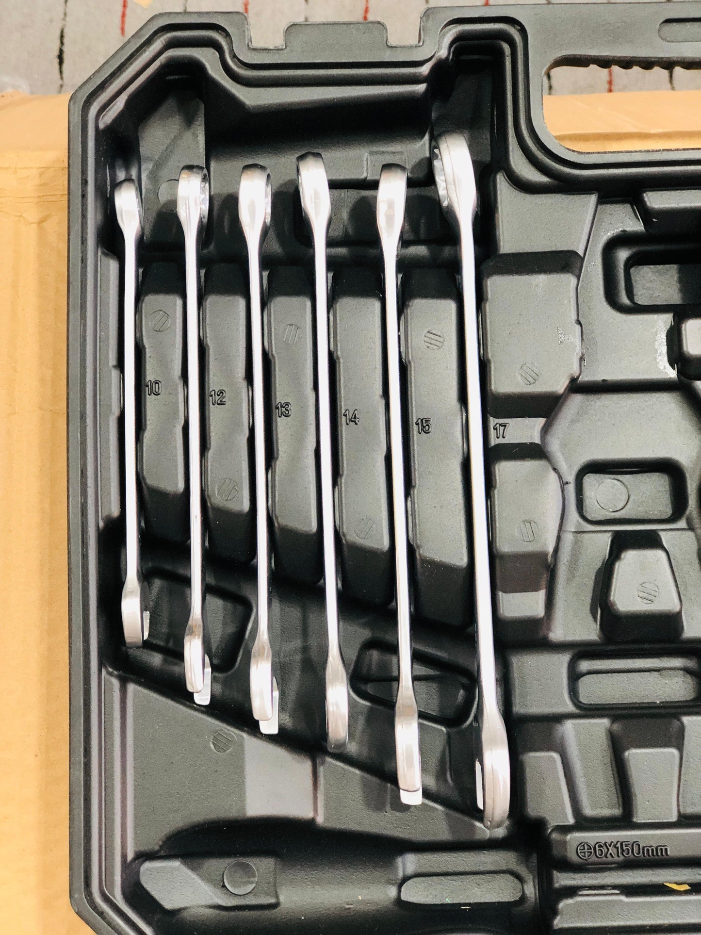 Kings Queen 58 Pieces Chromium Stainless Steel Tool Kit Set