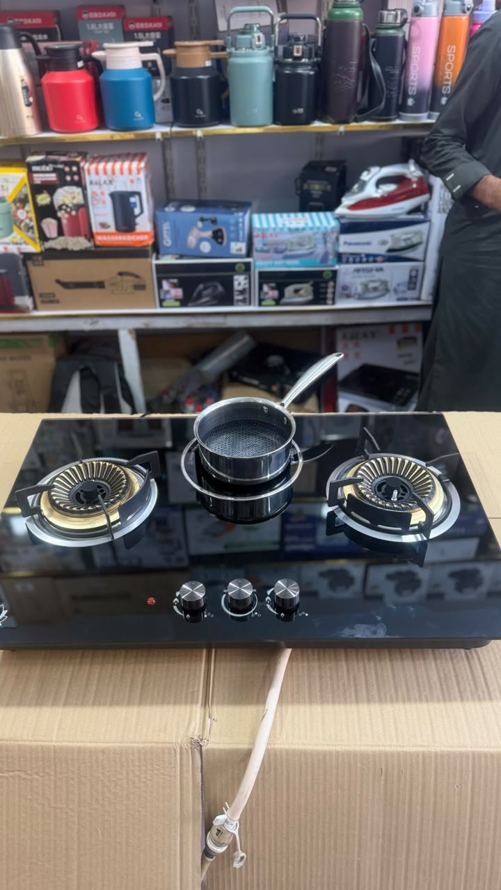 Imported 3in 1 Stove Electric + Gas
