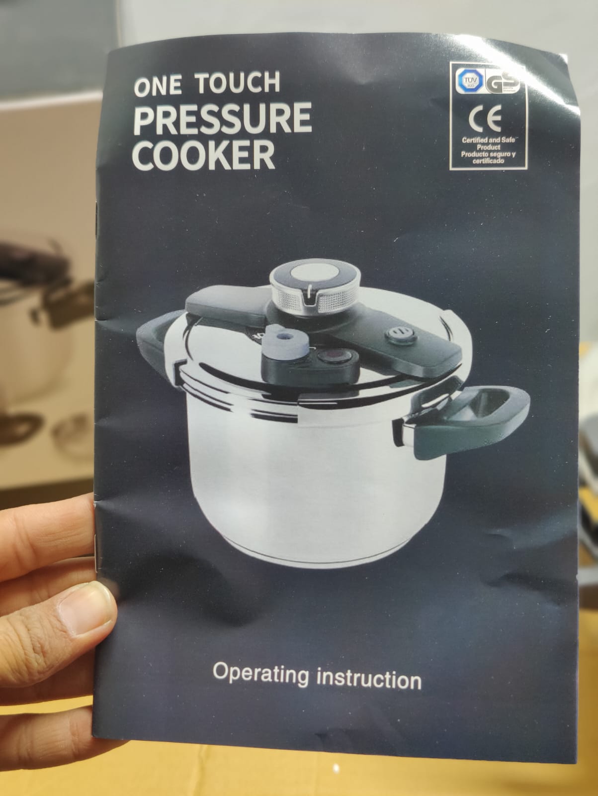 Imported Unique Pro 3 in 1 Stainless Steel Automatic Pressure Cooker - 4L + 6L