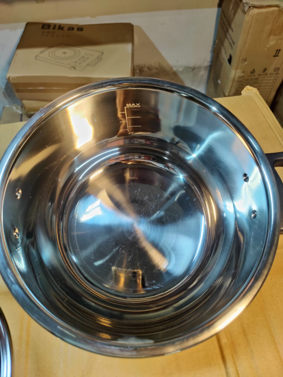 Imported 8pc Stainless Steel Automatic Pressure Cooker- 5L + 7L
